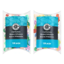 Buy ⌛ Assorted Brights Craft Button Value Pack by Loops & Threads™ ⌛
