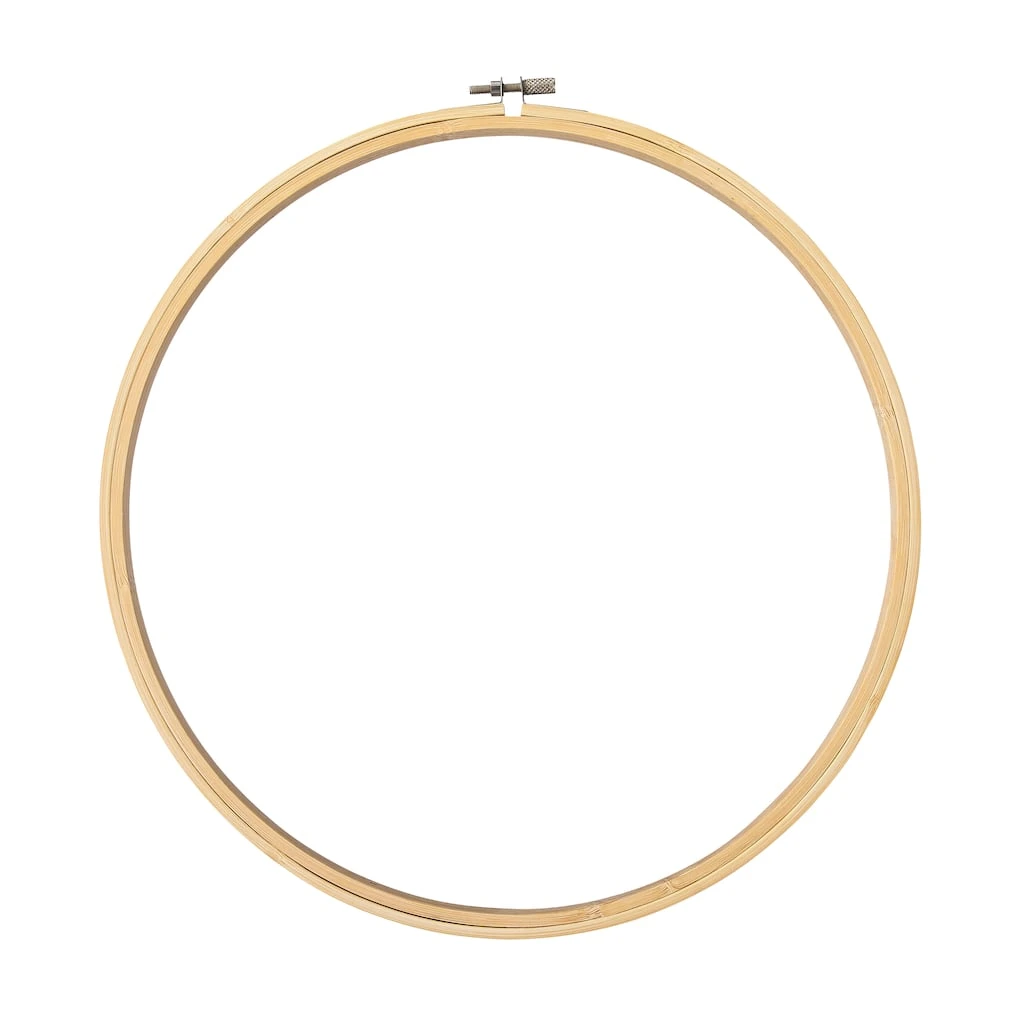 Budget π 18 Pack: 12" Round Bamboo Embroidery Hoop by Loops & Threads™ β 3 Budget π 18 Pack: 12" Round Bamboo Embroidery Hoop by Loops & Threads™ β