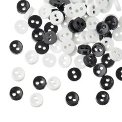 Hot Sale 🎉 Favorite Findings™ Mini Buttons, Black & White by Loops & Threads® 🥰