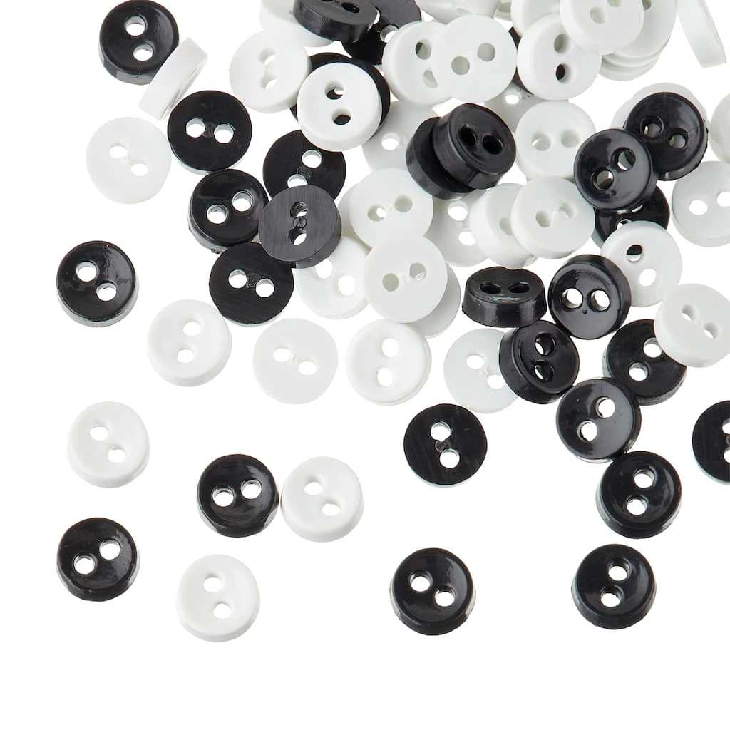 Hot Sale π Favorite Findings™ Mini Buttons, Black & White by Loops & Threads® π₯° 3 Hot Sale π Favorite Findings™ Mini Buttons, Black & White by Loops & Threads® π₯°