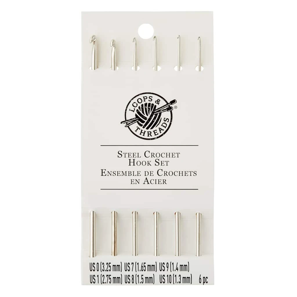 Buy β Steel Crochet Hook Set by Loops & Threads® π 3 Buy β Steel Crochet Hook Set by Loops & Threads® π