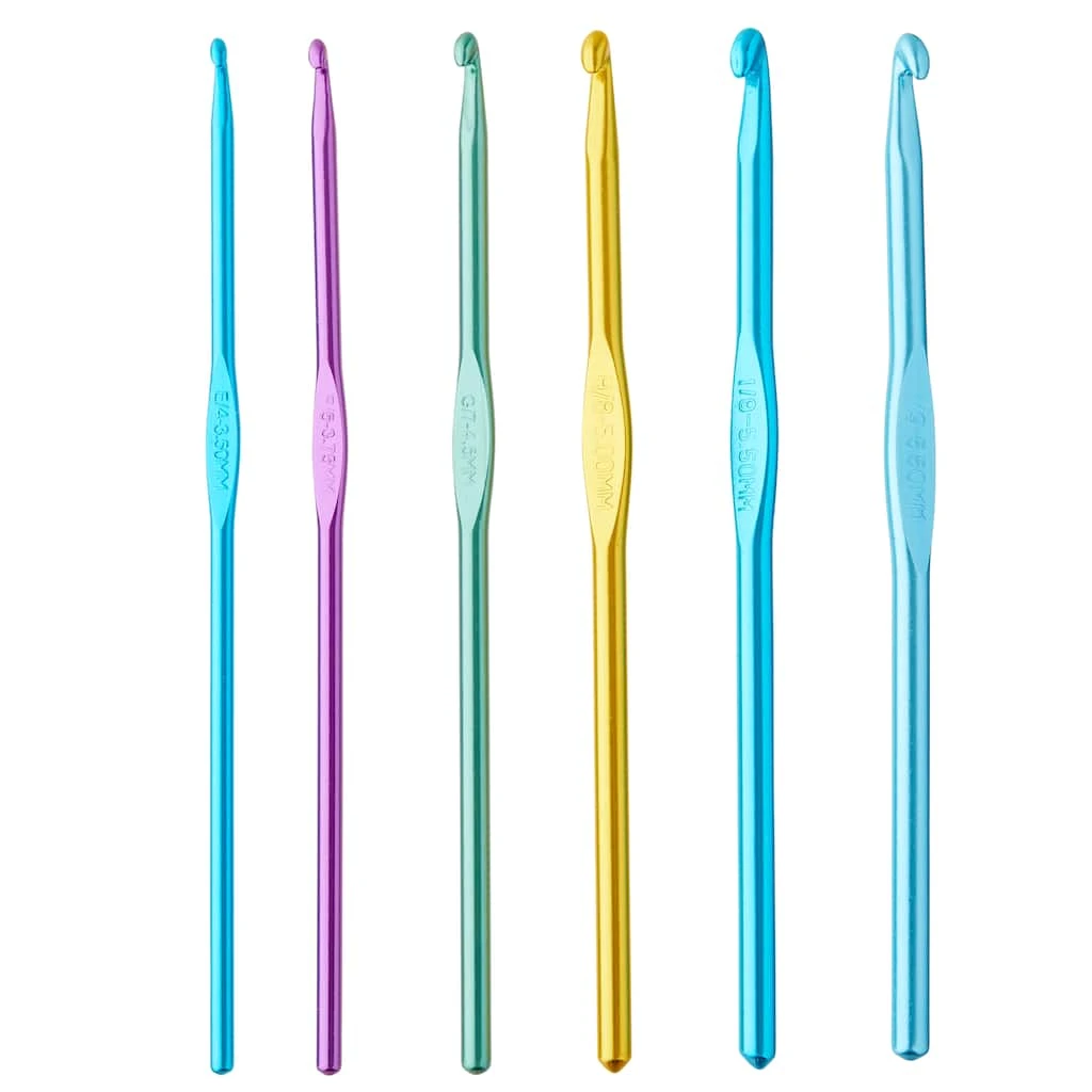 Best Pirce π Anodized Crochet Hook Set by Loops & Threads®, E-J π 5 Best Pirce π Anodized Crochet Hook Set by Loops & Threads®, E-J π - Image 3