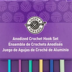Best Pirce π Anodized Crochet Hook Set by Loops & Threads®, E-J π 9 Best Pirce π Anodized Crochet Hook Set by Loops & Threads®, E-J π -Loops and Threads Store 10154168 u