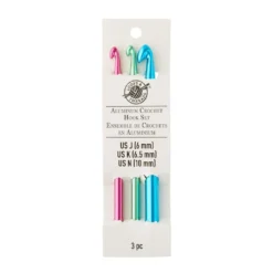 Cheapest 🥰 Aluminum Crochet Hook Set by Loops & Threads®, J/K/N 🥰 7 Cheapest 🥰 Aluminum Crochet Hook Set by Loops & Threads®, J/K/N 🥰 -Loops and Threads Store 10181081 30