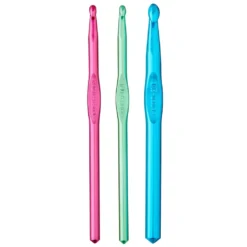 Cheapest 🥰 Aluminum Crochet Hook Set by Loops & Threads®, J/K/N 🥰