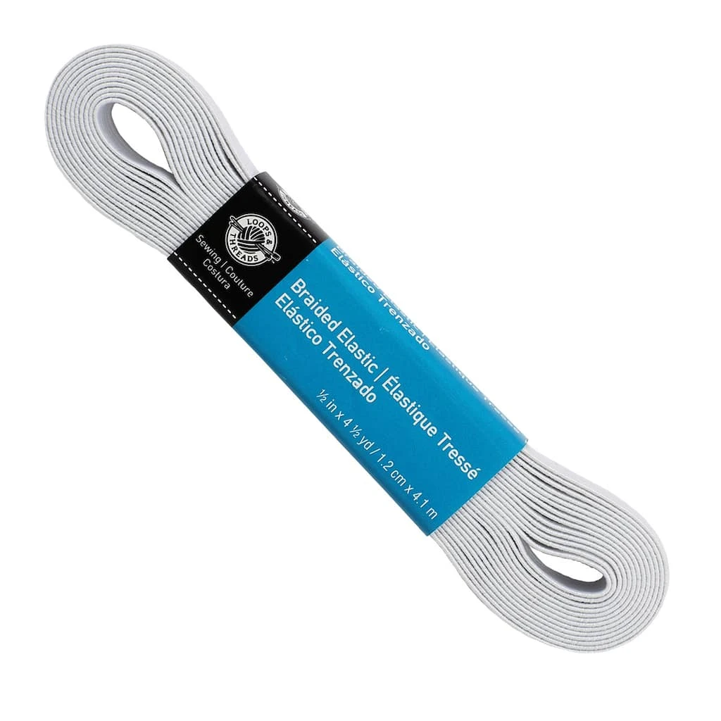 Hot Sale π 1/2" Braided Elastic by Loops & Threads™ π₯° 3 Hot Sale π 1/2" Braided Elastic by Loops & Threads™ π₯°