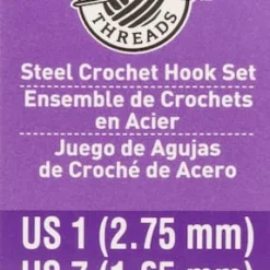 Promo π₯° Steel Crochet Hook Set by Loops & Threads®, 1/7/10 π
