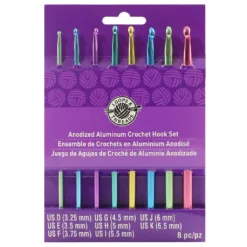 Top 10 π Anodized Aluminum Crochet Hook Set by Loops & Threads®, D-K β 7 Top 10 π Anodized Aluminum Crochet Hook Set by Loops & Threads®, D-K β -Loops and Threads Store 10248702 1