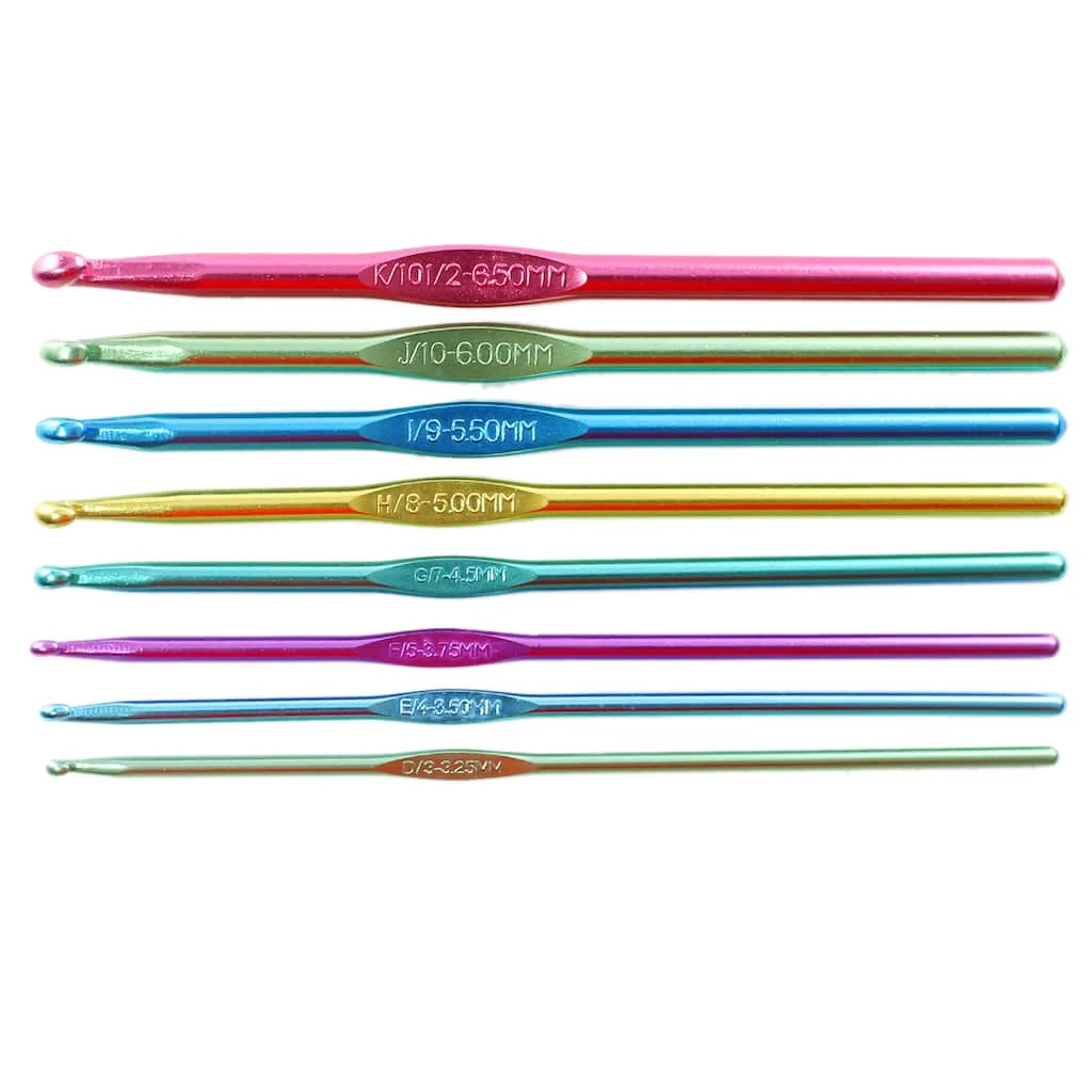 Top 10 π Anodized Aluminum Crochet Hook Set by Loops & Threads®, D-K β 3 Top 10 π Anodized Aluminum Crochet Hook Set by Loops & Threads®, D-K β