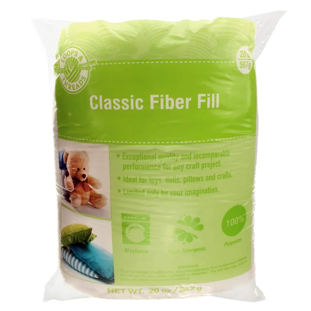 Wholesale π 12 Pack: Polyester Classic Fiber Fill by Loops & Threads™ β¨ 3 Wholesale π 12 Pack: Polyester Classic Fiber Fill by Loops & Threads™ β¨