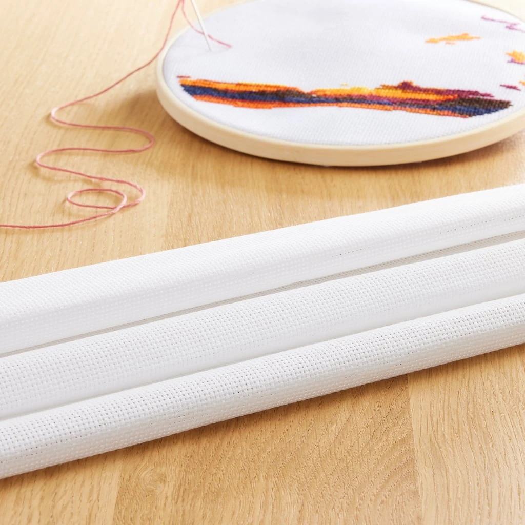 Outlet π Loops & Threads™ Aida Cloth Cross Stitch Fabric, 15" x 18", 11 Count βοΈ 5 Outlet π Loops & Threads™ Aida Cloth Cross Stitch Fabric, 15" x 18", 11 Count βοΈ - Image 3