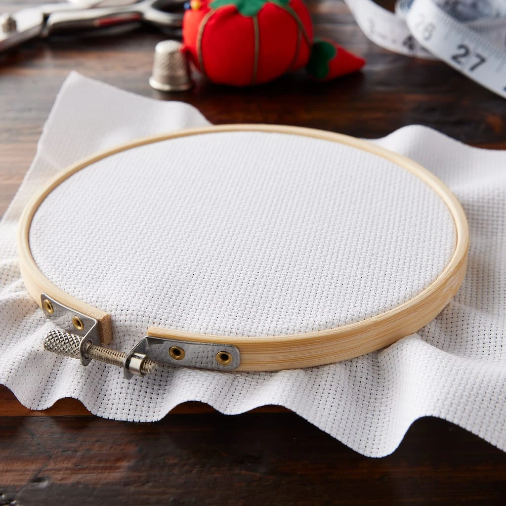 Cheap ⭐ Loops & Threads™ Aida Cloth Cross Stitch Fabric, 15" x 18" 😉 4 Cheap ⭐ Loops & Threads™ Aida Cloth Cross Stitch Fabric, 15" x 18" 😉 - Image 2