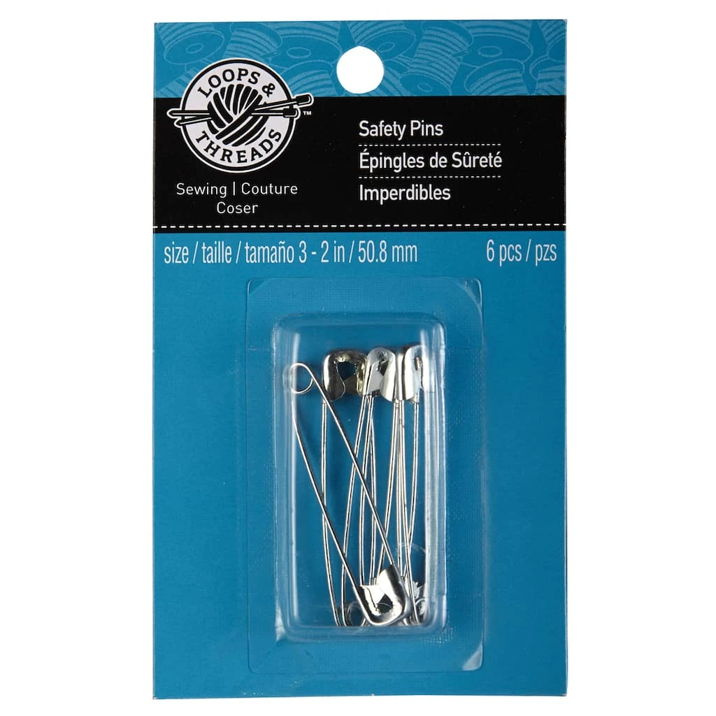 Cheap β¨ Loops & Threads™ Safety Pins, 2" π 5 Cheap β¨ Loops & Threads™ Safety Pins, 2" π - Image 3