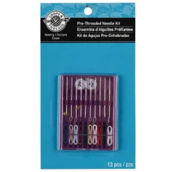 Loops and Threads Store 14 Cheap π₯° 12 Pack: Pre-Threaded Needle Kit by Loops & Threads™ π€©