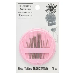 Deals β€οΈ 12 Pack: Hand Tapestry Needles Compact by Loops & Threads™ β