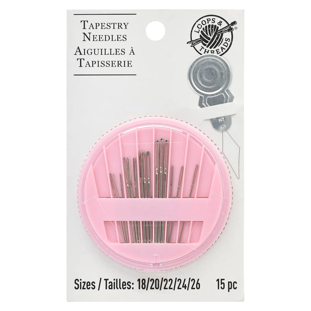 Deals ❤️ 12 Pack: Hand Tapestry Needles Compact by Loops & Threads™ ⭐ 3 Deals ❤️ 12 Pack: Hand Tapestry Needles Compact by Loops & Threads™ ⭐