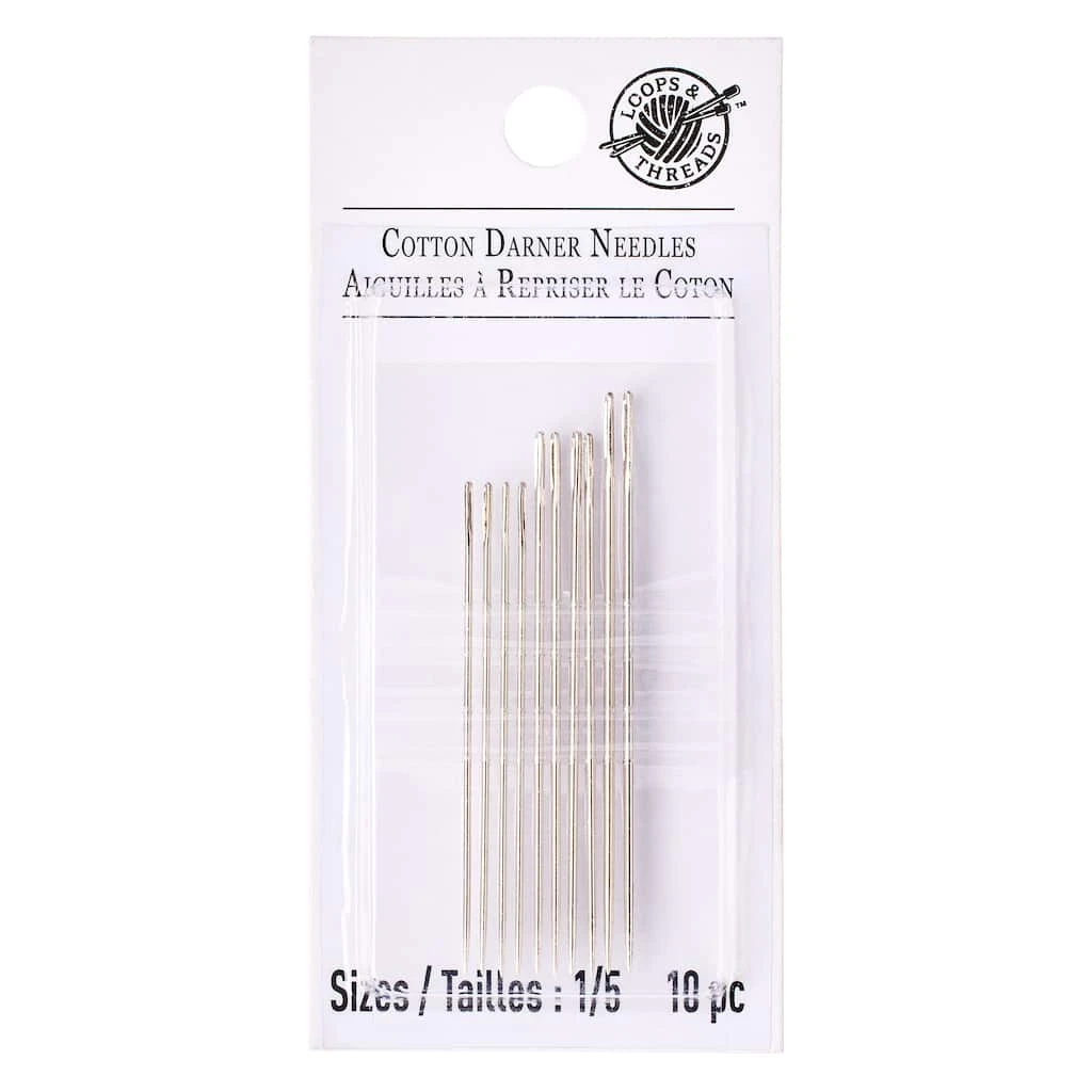 Wholesale β€οΈ 18 Packs: 10 ct. (180 total) Cotton Darners by Loops & Threads™ π 3 Wholesale β€οΈ 18 Packs: 10 ct. (180 total) Cotton Darners by Loops & Threads™ π