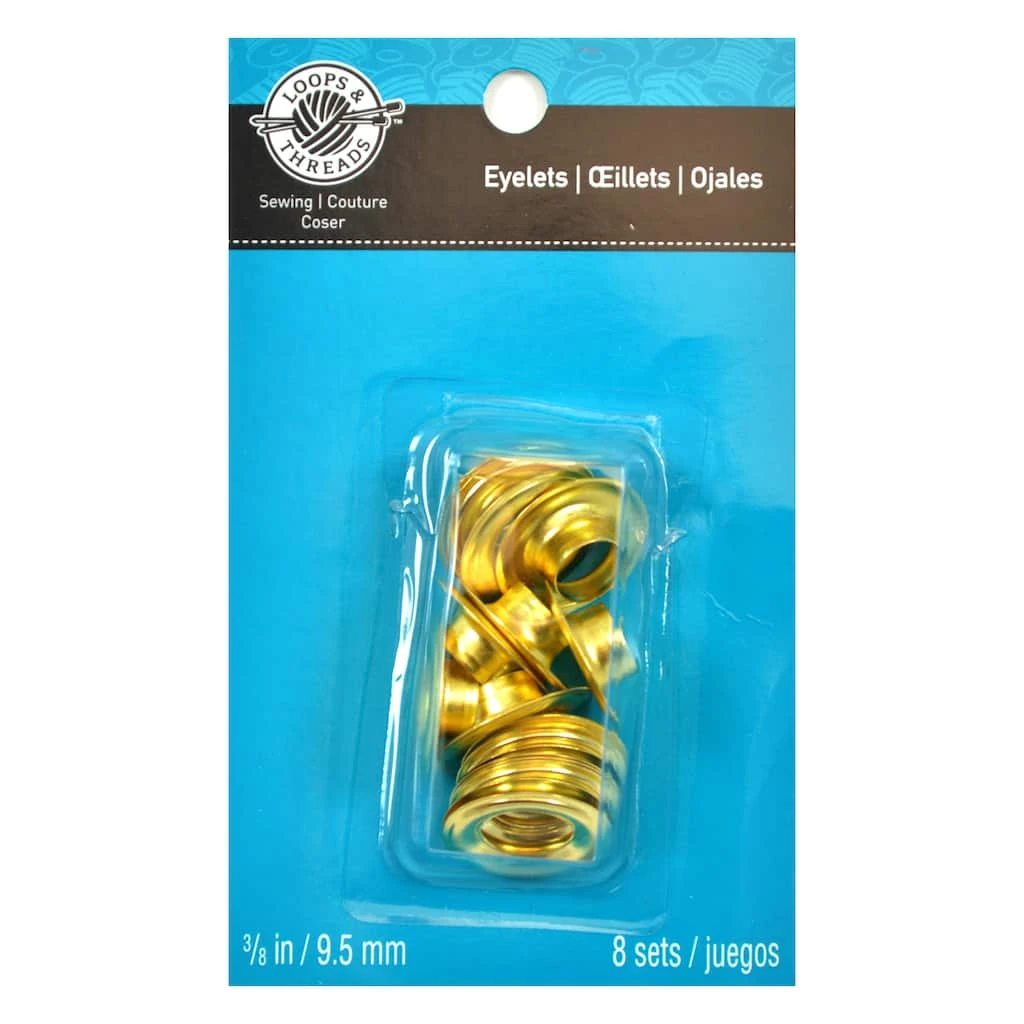 Best Sale ⭐ Gold Eyelets by Loops & Threads™ ✨ 5 Best Sale ⭐ Gold Eyelets by Loops & Threads™ ✨ - Image 3
