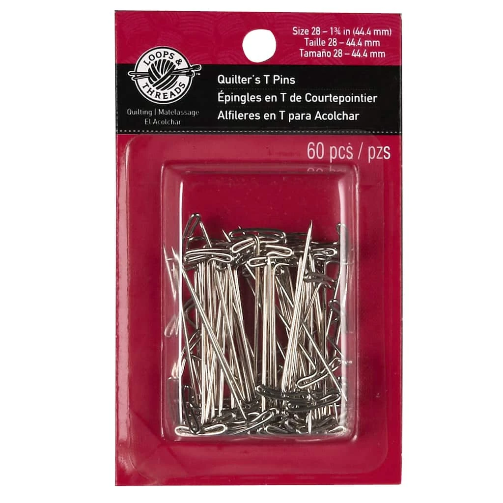 Discount β€οΈ 12 Packs: 60 ct. (720 total) 1.75" Quilter's T-Pins by Loops & Threads™ π 5 Discount β€οΈ 12 Packs: 60 ct. (720 total) 1.75" Quilter's T-Pins by Loops & Threads™ π - Image 3