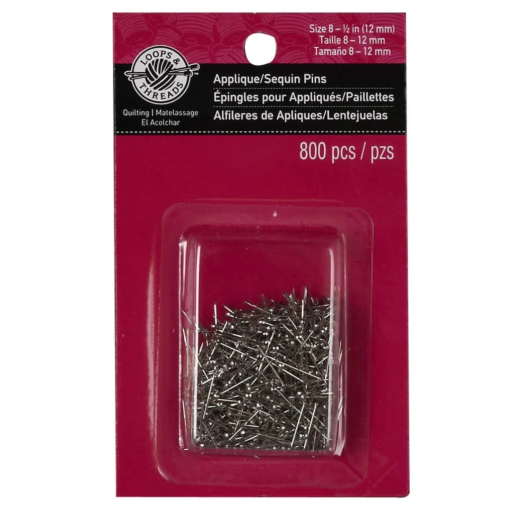 Hot Sale ⌛ Loops & Threads™ Applique/Sequin Pins ⭐ 3 Hot Sale ⌛ Loops & Threads™ Applique/Sequin Pins ⭐