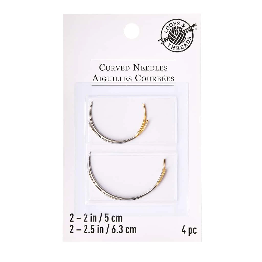 Best Sale ❤️ Loops & Threads™ Curved Needles ❤️ 5 Best Sale ❤️ Loops & Threads™ Curved Needles ❤️ - Image 3