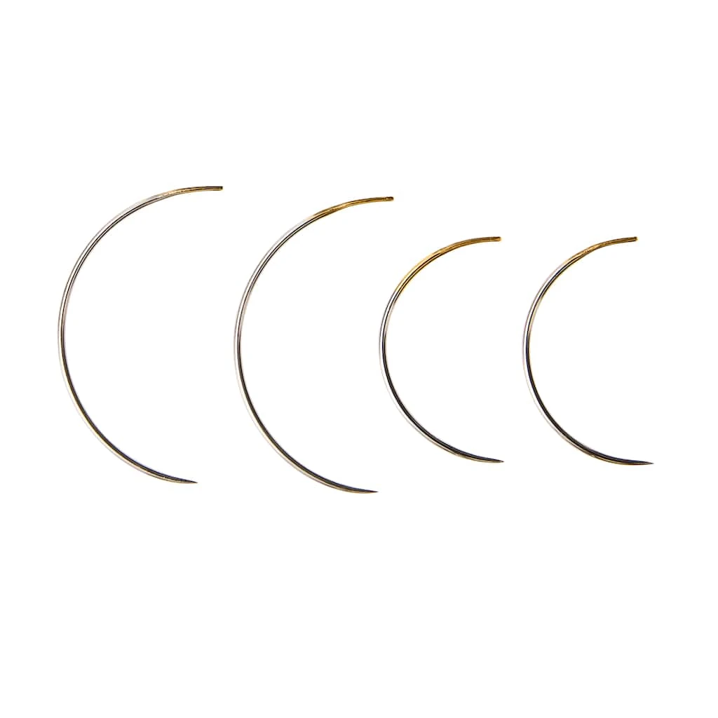 Best Sale ❤️ Loops & Threads™ Curved Needles ❤️ 3 Best Sale ❤️ Loops & Threads™ Curved Needles ❤️