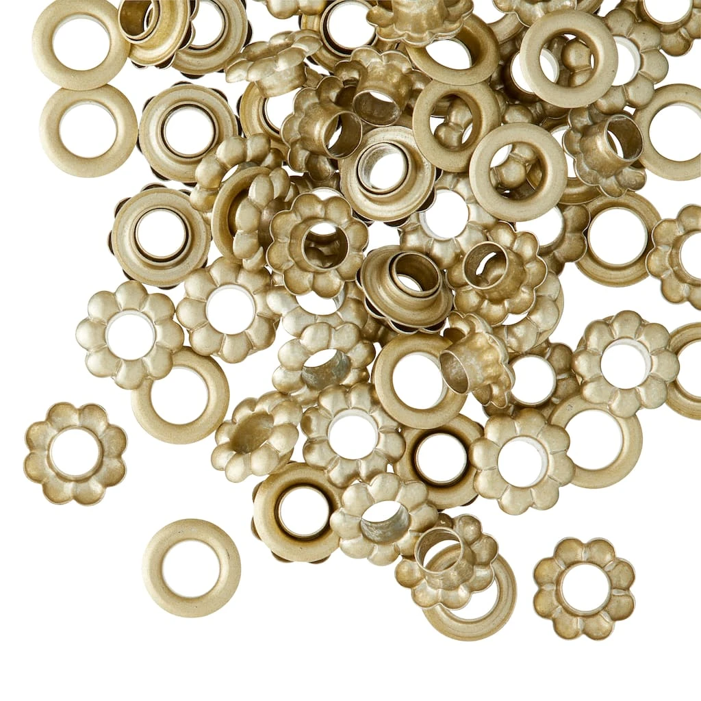 Wholesale ⌛ Loops & Threads™ Flower Eyelets ✔️ 3 Wholesale ⌛ Loops & Threads™ Flower Eyelets ✔️