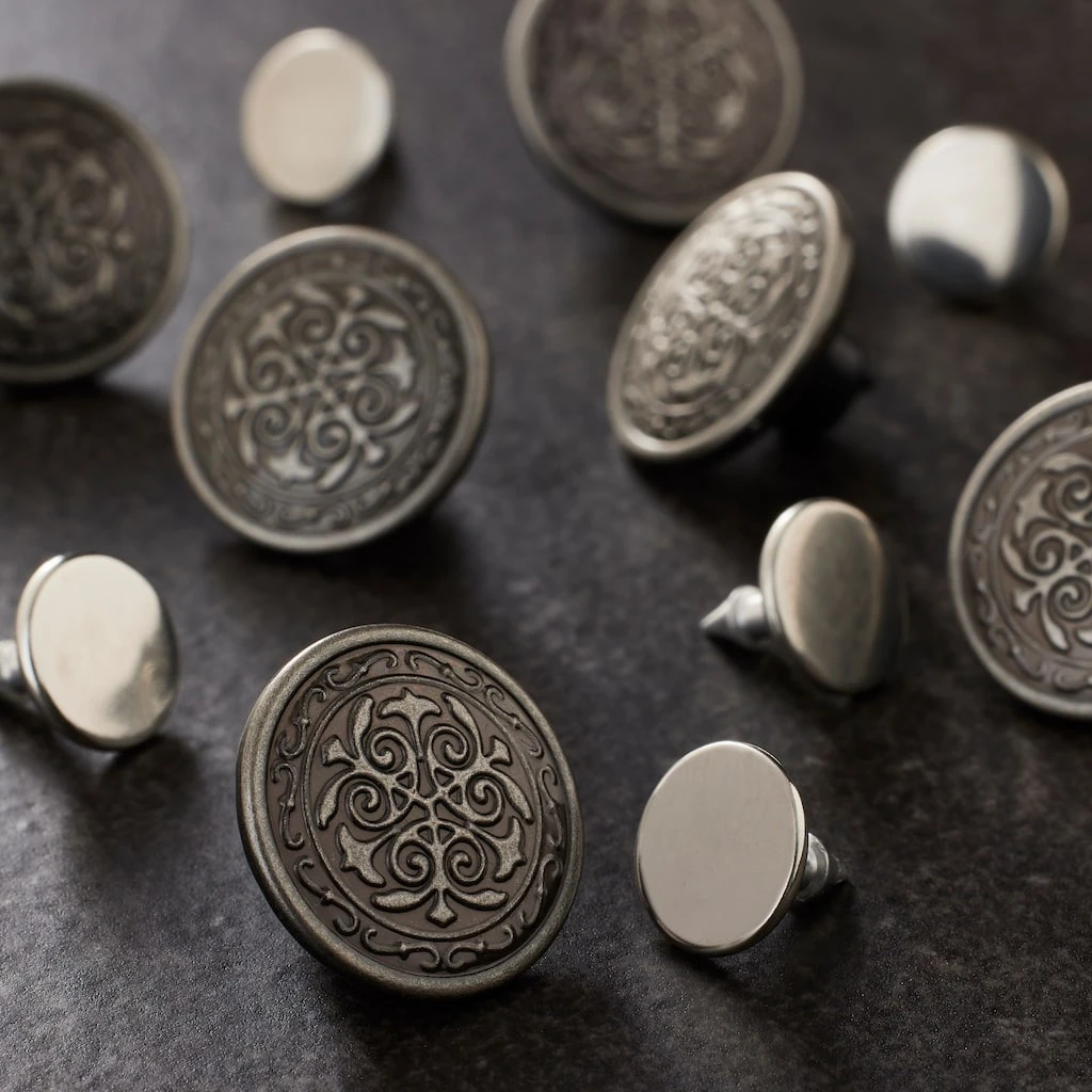 Top 10 π― Silver Filigree Jean Buttons by Loops & Threads™ π 4 Top 10 π― Silver Filigree Jean Buttons by Loops & Threads™ π - Image 2