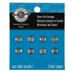 Best Sale βοΈ 12 Packs: 8 ct. (96 total) Silver Sew-On Snaps by Loops & Threads™ π 7 Best Sale βοΈ 12 Packs: 8 ct. (96 total) Silver Sew-On Snaps by Loops & Threads™ π -Loops and Threads Store 10354228 1