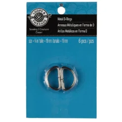 Best Sale π Loops & Threads™ Metal D-Rings, 3/4" π― 7 Best Sale π Loops & Threads™ Metal D-Rings, 3/4" π― -Loops and Threads Store 10354236