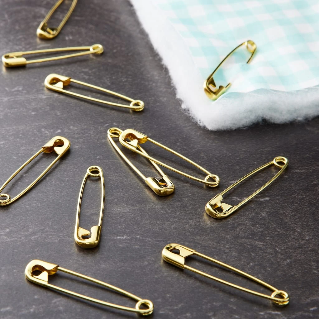 Best deal ⭐ Loops & Threads™ Quilter's Safety Pins, Gold, 2" ❤️ 4 Best deal ⭐ Loops & Threads™ Quilter's Safety Pins, Gold, 2" ❤️ - Image 2