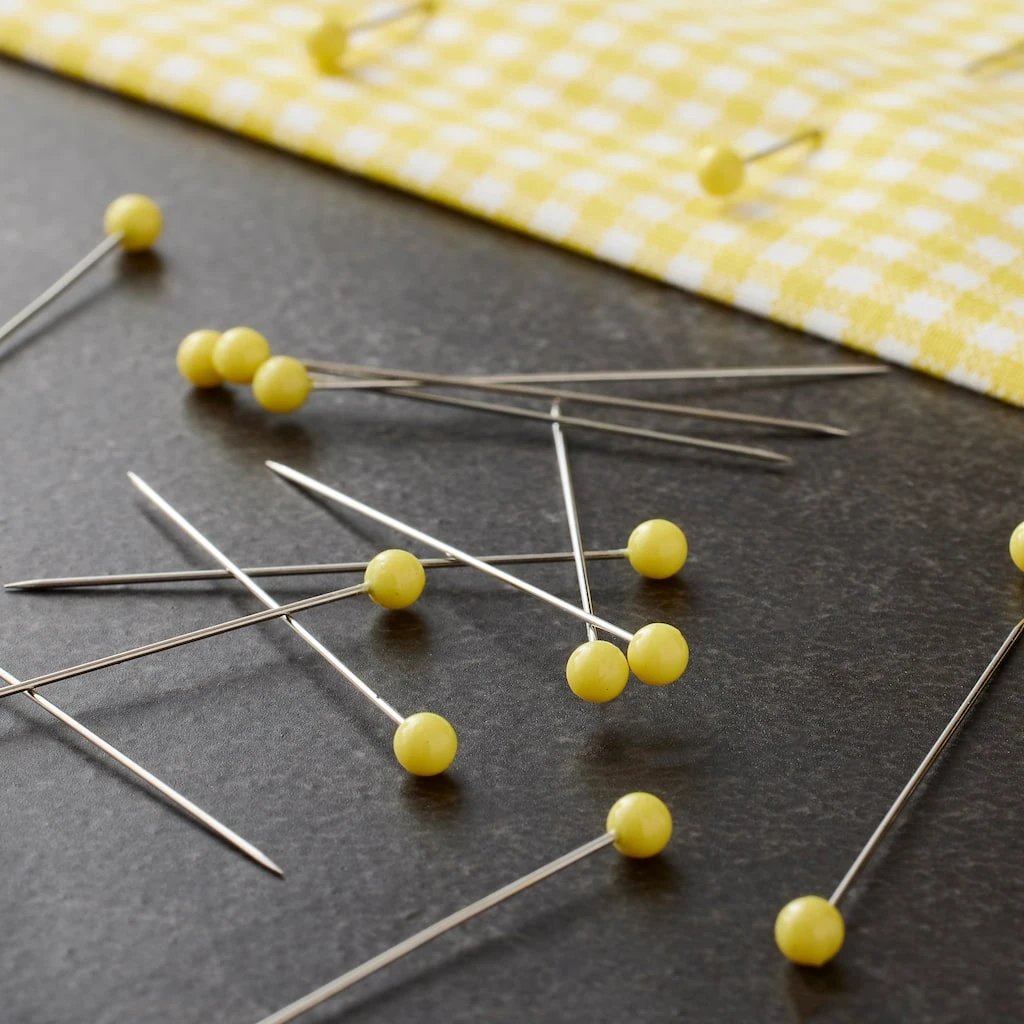 Best deal π― 12 Packs: 500 ct. (6,000 total) 1.75" Yellow Ball Quilting Pins by Loops & Threads™ 𧨠4 Best deal π― 12 Packs: 500 ct. (6,000 total) 1.75" Yellow Ball Quilting Pins by Loops & Threads™ 𧨠- Image 2