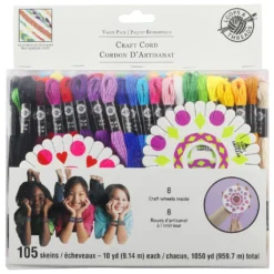 Coupon ❤️ Craft Cord Value Pack by Loops & Threads™, 105ct. ❤️ 7 Coupon ❤️ Craft Cord Value Pack by Loops & Threads™, 105ct. ❤️ -Loops and Threads Store 10377901 1