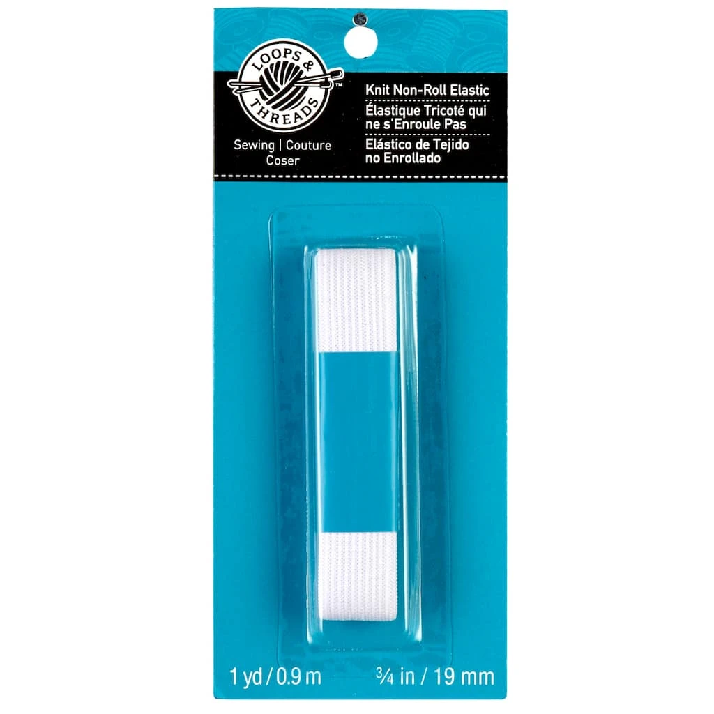 Cheapest ✔️ 12 Pack: 3/4" White Knit Non-Roll Elastic by Loops & Threads™ ❤️ 3 Cheapest ✔️ 12 Pack: 3/4" White Knit Non-Roll Elastic by Loops & Threads™ ❤️