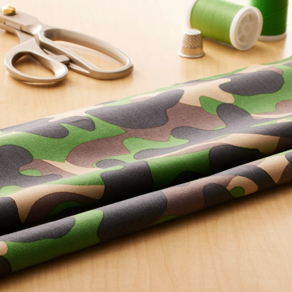 Outlet π Camouflage Cotton Fabric by Loops & Threads® β 4 Outlet π Camouflage Cotton Fabric by Loops & Threads® β - Image 2