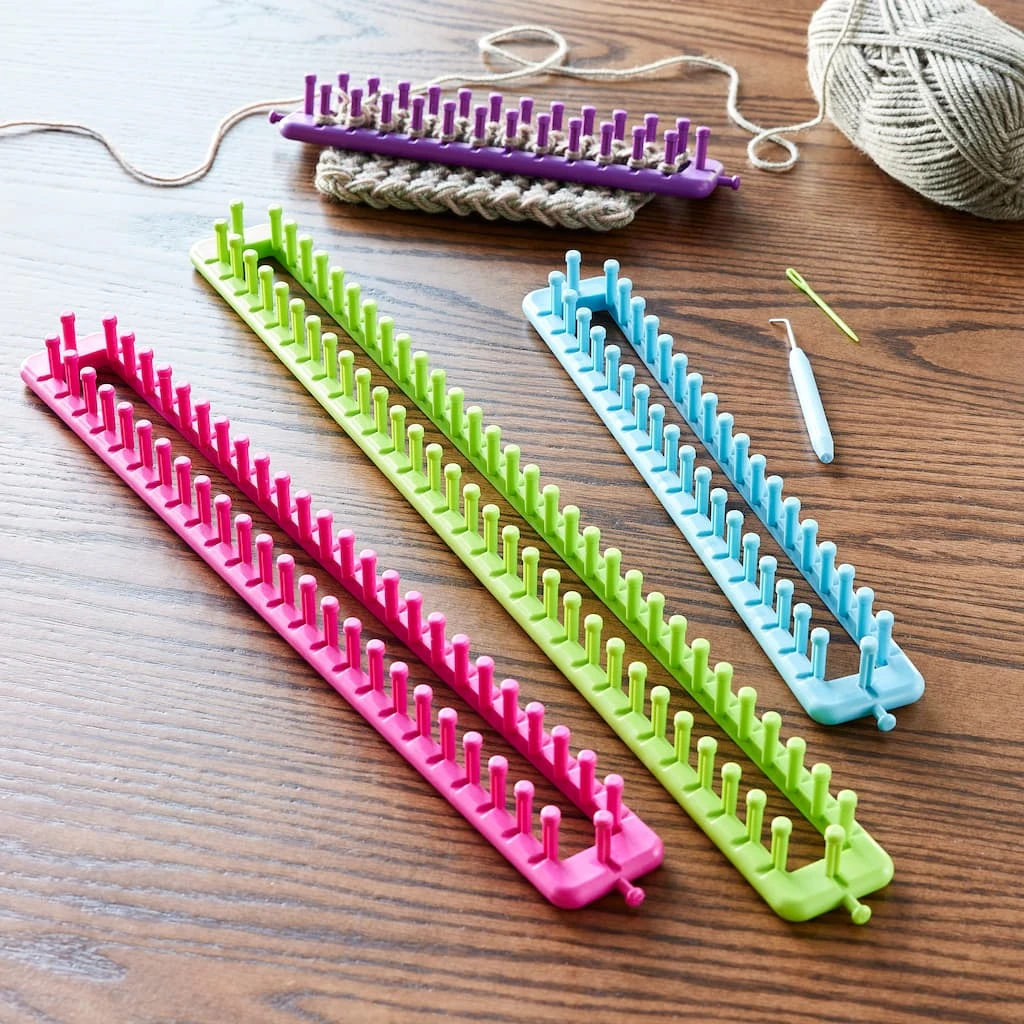 Best reviews of π Loops & Threads® Knit Quick™ Long Loom Set π 4 Best reviews of π Loops & Threads® Knit Quick™ Long Loom Set π - Image 2