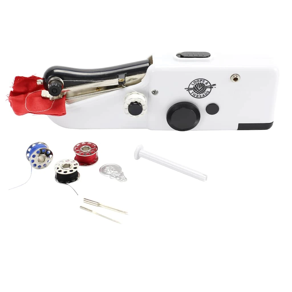 Discount 🥰 Handheld Sewing Machine by Loops & Threads® ✔️ 3 Discount 🥰 Handheld Sewing Machine by Loops & Threads® ✔️