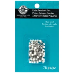 Discount ⭐ 12 Packs: 75 ct. (900 total) Petite Pearlized Pins by Loops & Threads™ ⌛ -Loops and Threads Store 10463895