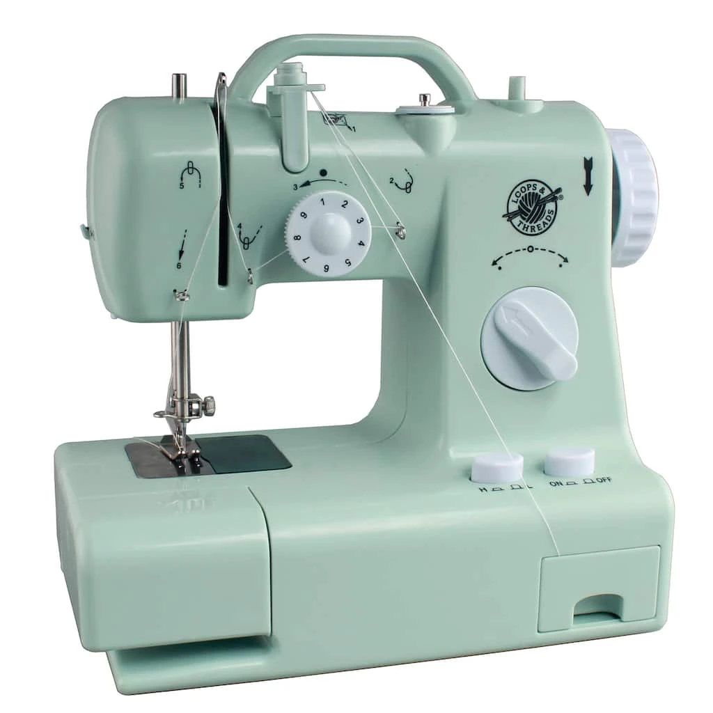 Best deal ⭐ Mint Green Desktop Sewing Machine by Loops & Threads™ ✨ 2 Best deal ⭐ Mint Green Desktop Sewing Machine by Loops & Threads™ ✨