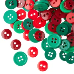 Budget 🔔 Colors We Love 🌟 Christmas Buttons By Loops & Threads® ✨