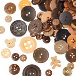 Cheap ⭐ Wooden & Coconut Buttons By Loops & Threads® 🧨 -Loops and Threads Store 10509317 31