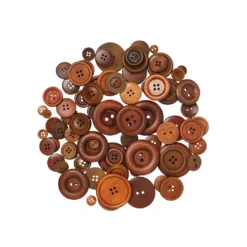 Best deal ❤️ Brown Wooden Buttons By Loops & Threads® ✨ 8 Best deal ❤️ Brown Wooden Buttons By Loops & Threads® ✨ -Loops and Threads Store 10509319 12