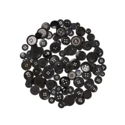 Cheap 🥰 Black Buttons Value Pack By Loops & Threads® 😍 -Loops and Threads Store 10509322 12