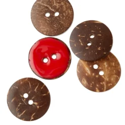 New ✔️ Favorite Findings Red Coconut Buttons By Loops & Threads® 🔥 -Loops and Threads Store 10509349 31