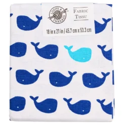 Budget β€οΈ Whales Fabric By Loops & Threads® π