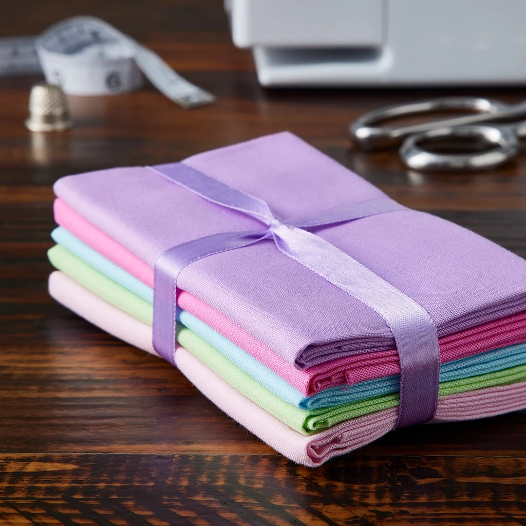 Flash Sale ✔️ Pastel Solids Fabric Bundle by Loops & Threads® ⭐ 4 Flash Sale ✔️ Pastel Solids Fabric Bundle by Loops & Threads® ⭐ - Image 2