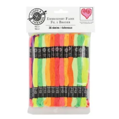 Best Pirce π― Neon Embroidery Floss By Loops & Threads® π―