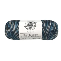 Outlet 𧨠Soft & Shiny™ Ombre Yarn by Loops & Threads® β