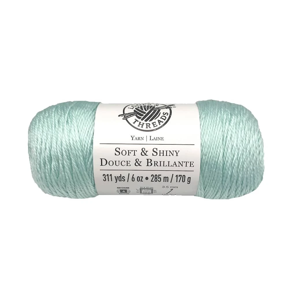 Cheap β¨ Soft & Shiny Solid Yarn by Loops & Threads® π― 3 Cheap β¨ Soft & Shiny Solid Yarn by Loops & Threads® π―