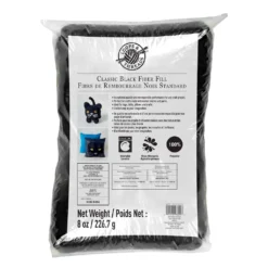 Wholesale π― 8 Pack: Classic Black Fiber Fill by Loops & Threads®, 8oz. π₯°